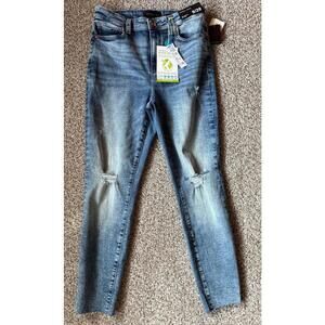 Kendall + Kylie Womens The Kontour High Rise Distressed Skinny Jeans 9/29